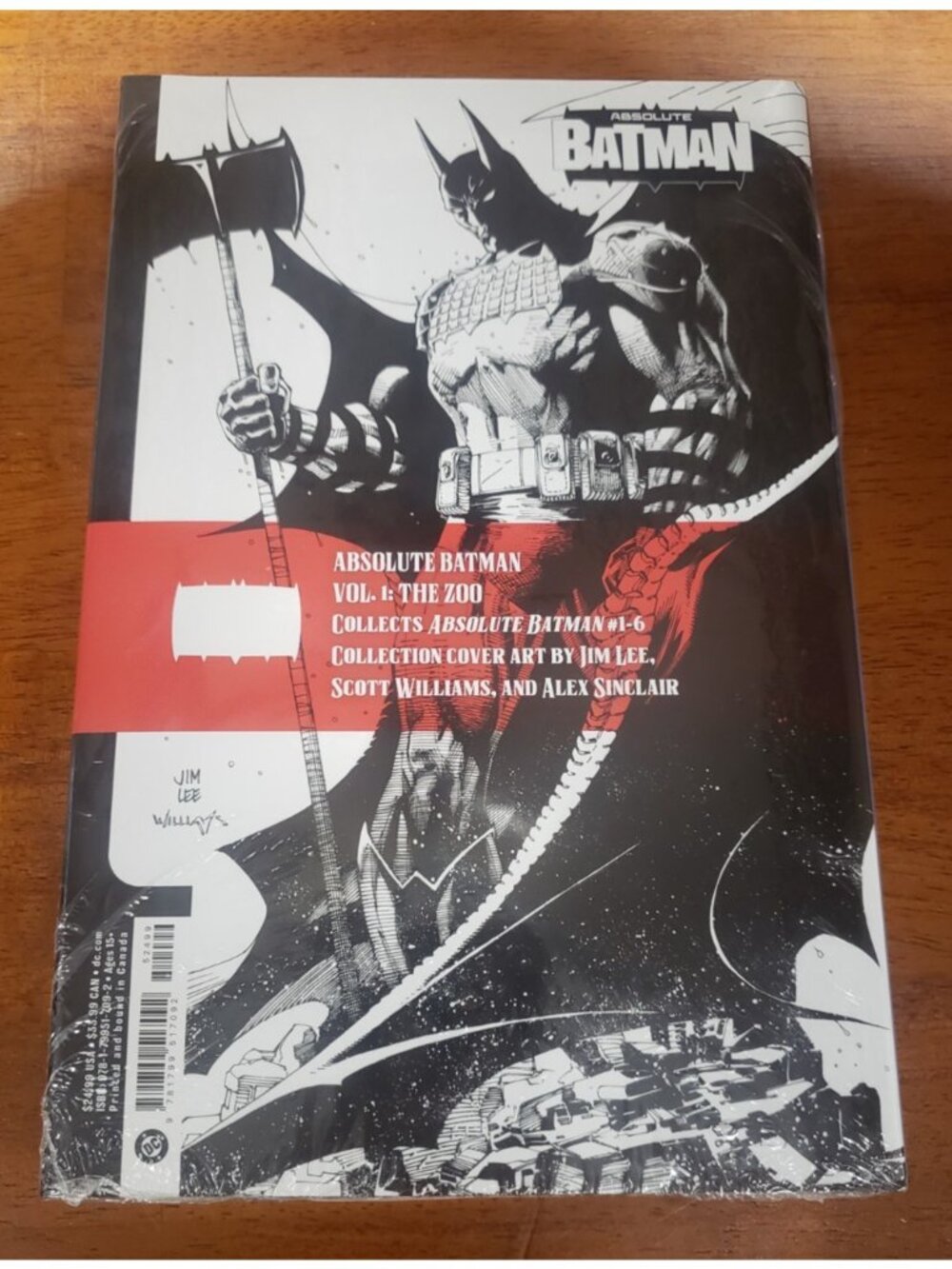 Absolute Batman Vol. 1: The Zoo HC FCBD 2026 Jim Lee Variant - Picture 6 of 6